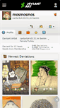 Mobile Screenshot of mosmosmos.deviantart.com