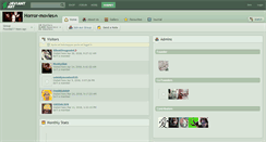 Desktop Screenshot of horror-movies.deviantart.com