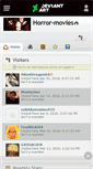 Mobile Screenshot of horror-movies.deviantart.com