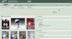 Desktop Screenshot of i-graf-x.deviantart.com