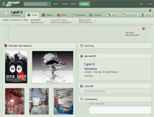 Tablet Screenshot of i-graf-x.deviantart.com