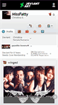 Mobile Screenshot of missfatty.deviantart.com