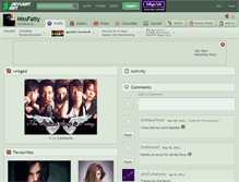 Tablet Screenshot of missfatty.deviantart.com