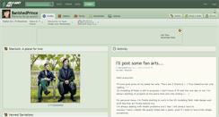 Desktop Screenshot of banishedprince.deviantart.com