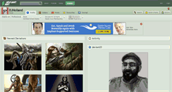 Desktop Screenshot of djholland.deviantart.com