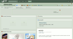 Desktop Screenshot of meteora-itamu.deviantart.com