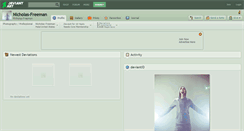 Desktop Screenshot of nicholas-freeman.deviantart.com