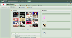 Desktop Screenshot of japan-fans.deviantart.com