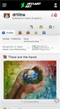 Mobile Screenshot of drillina.deviantart.com