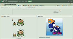 Desktop Screenshot of pikminfreak1000000.deviantart.com