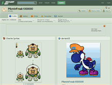 Tablet Screenshot of pikminfreak1000000.deviantart.com