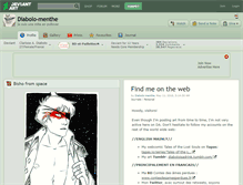 Tablet Screenshot of diabolo-menthe.deviantart.com