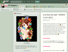 Tablet Screenshot of pf-hispano.deviantart.com