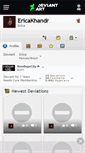 Mobile Screenshot of ericakhandr.deviantart.com
