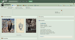 Desktop Screenshot of luciferarts.deviantart.com