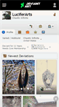 Mobile Screenshot of luciferarts.deviantart.com