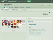 Tablet Screenshot of ohlovedesigns.deviantart.com