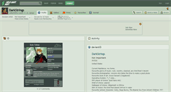 Desktop Screenshot of darkstrings.deviantart.com