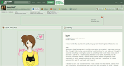Desktop Screenshot of mosswolf.deviantart.com