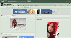 Desktop Screenshot of amariahellcat.deviantart.com