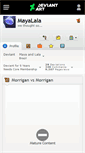 Mobile Screenshot of mayalala.deviantart.com