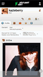 Mobile Screenshot of kazleberry.deviantart.com