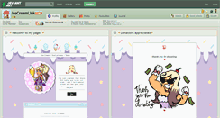 Desktop Screenshot of icecreamlink.deviantart.com