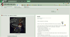 Desktop Screenshot of chibi-badtz-bad-maru.deviantart.com