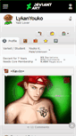 Mobile Screenshot of lykanyouko.deviantart.com