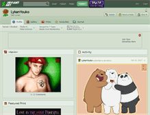 Tablet Screenshot of lykanyouko.deviantart.com