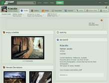 Tablet Screenshot of njacobs.deviantart.com