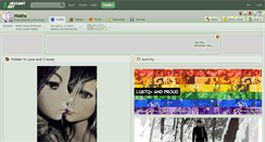 Desktop Screenshot of hoshu.deviantart.com