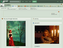 Tablet Screenshot of g-unit23.deviantart.com