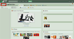 Desktop Screenshot of legofanclub.deviantart.com