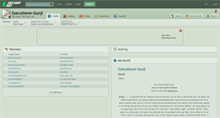Desktop Screenshot of executioner-gunji.deviantart.com