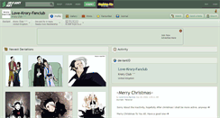 Desktop Screenshot of love-krory-fanclub.deviantart.com