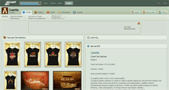 Desktop Screenshot of coertie.deviantart.com