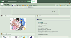 Desktop Screenshot of mrshyuga.deviantart.com