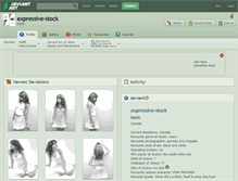 Tablet Screenshot of expressive-stock.deviantart.com