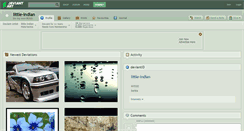 Desktop Screenshot of little-indian.deviantart.com