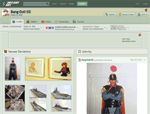 Tablet Screenshot of bang-doll-ssi.deviantart.com