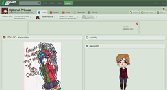 Desktop Screenshot of optional-princess.deviantart.com