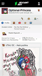 Mobile Screenshot of optional-princess.deviantart.com