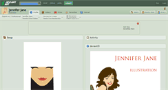 Desktop Screenshot of jennifer-jane.deviantart.com