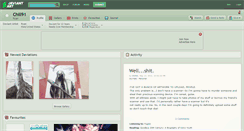 Desktop Screenshot of chill91.deviantart.com