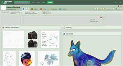 Desktop Screenshot of neon-chimera.deviantart.com