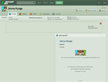 Tablet Screenshot of jenna-hyuga.deviantart.com