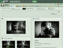 Tablet Screenshot of gohex.deviantart.com