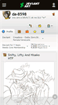 Mobile Screenshot of da-8598.deviantart.com