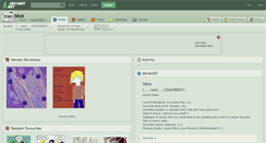 Desktop Screenshot of iskys.deviantart.com